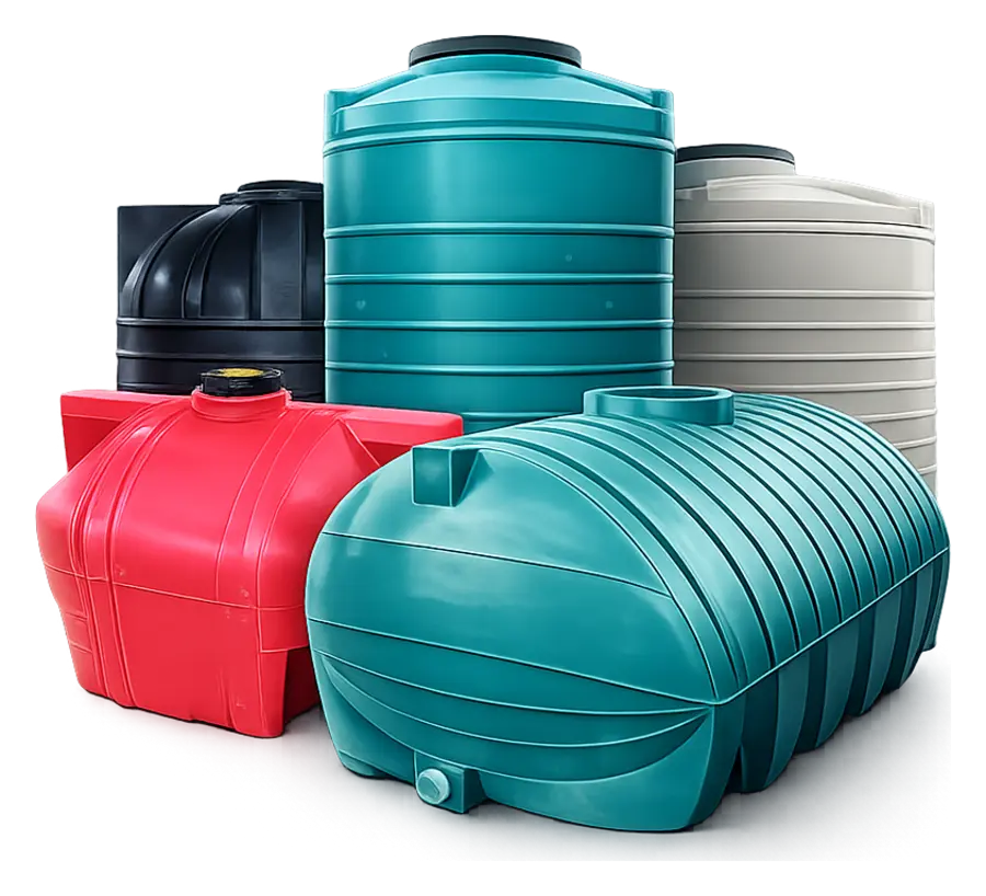 Tubby Tanks water tank range
